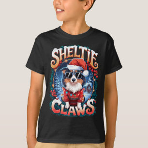 Camiseta Dono de Shetland Sheepdog Fantasia Sheltie Garras