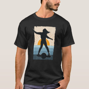 Camiseta dono de uma roda vida flutuante OneWheel skateboar