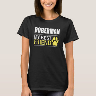 Camiseta Dono do Doberman Dog Lover Doberman Melhor Dobe Am