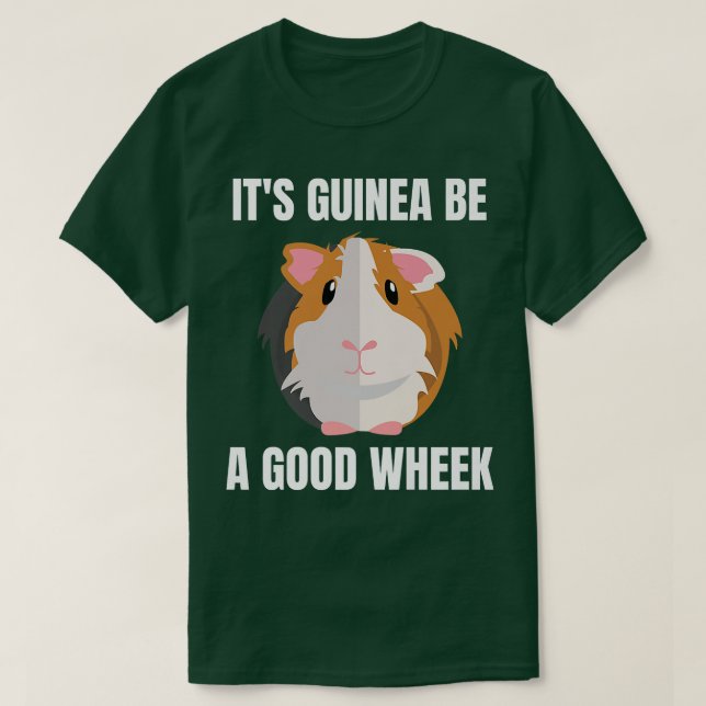 Camiseta Dono do Porco-guineense Cavy Lover Roupa (Frente do Design)