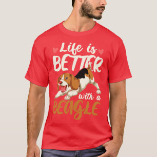 Camiseta Dono Engraçado De Cachorro Pet Dog Breagle
