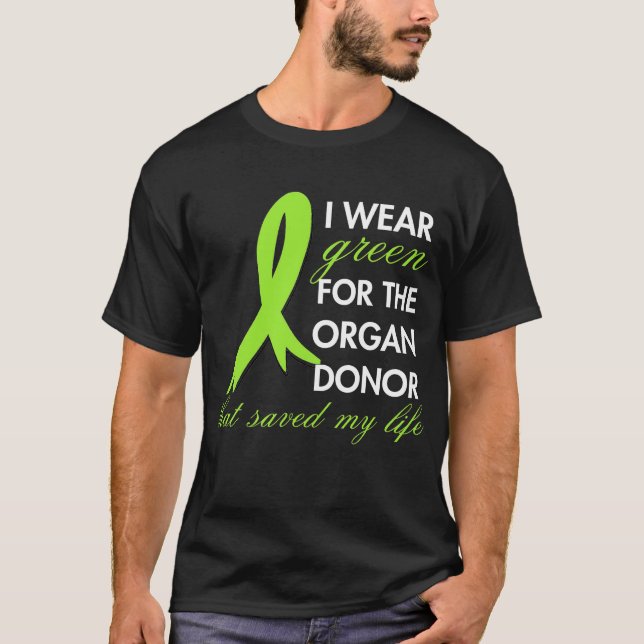Camiseta Donor Awareness Pride Support Thankful Unisex  (Frente)