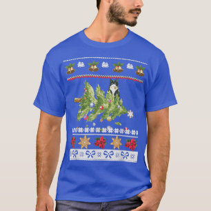 Camiseta Donos de gatos feliz Natal feriado inverno