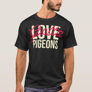 Camiseta Dons de amantes de pomba