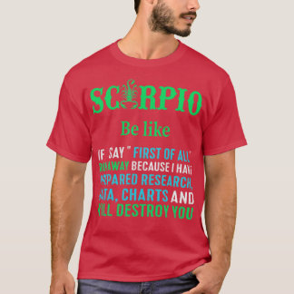 Camiseta Dons de astrologia de Scorpio 4