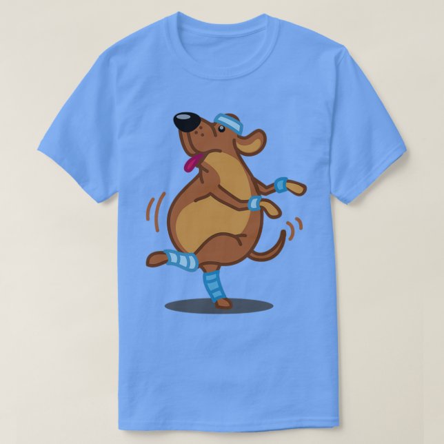 Camiseta Dons de cachorro do instrutor de Malhações engraça (Frente do Design)