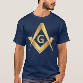 Camiseta Dons de Freemason de Compass Quadrado para homens 