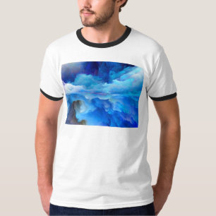 Camiseta Dons de gay de abstrato artístico do SlipperyJoe