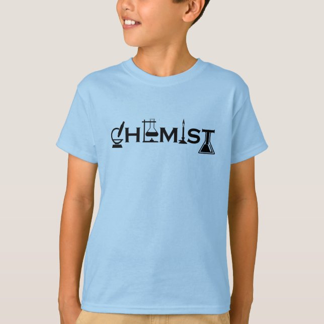 Camiseta Dons de química engraçada (Frente)