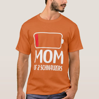 Camiseta Dons de Schnauzer para mulheres cães cães cães ani