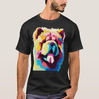 Camiseta Dons de Sobrinho de Chow Art Dog 1