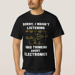 Camiseta Dons eletrônicos de engenheiro Engraçado pelo geek