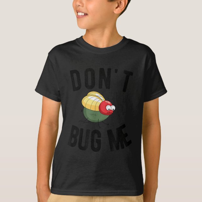 Camiseta Don't Bug Me Funny Introvert Quote Saying Meme  (Frente)