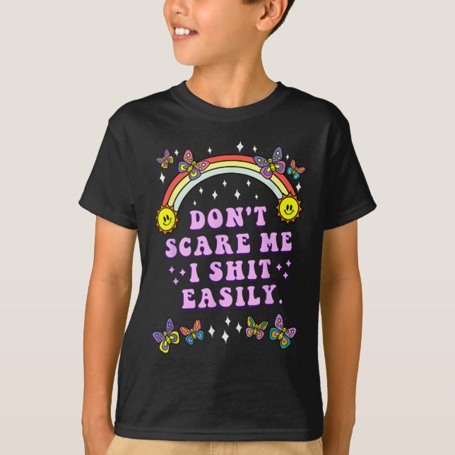 Camiseta Don't E Me I Easily Funny Sarcastic Quote Men Wome (Frente)