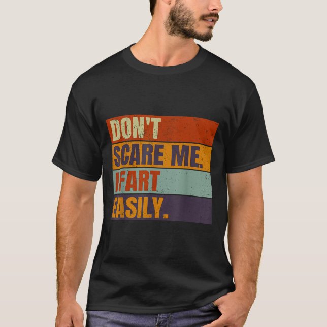 Camiseta Dont E Me I Fart Easily Joke Hilarious Men Women A (Frente)