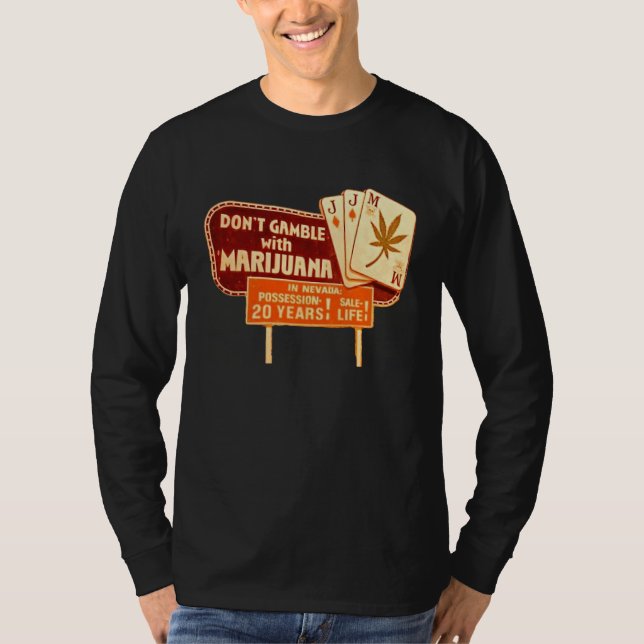 Camiseta Don't Gamble with Mary Jane (Frente)