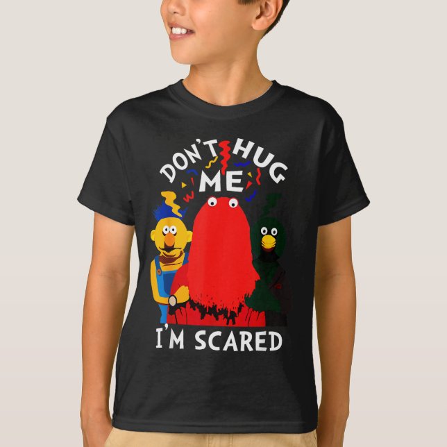 Camiseta Don't Hug Me I'm Eds Funny Saying Sarcasm  (Frente)