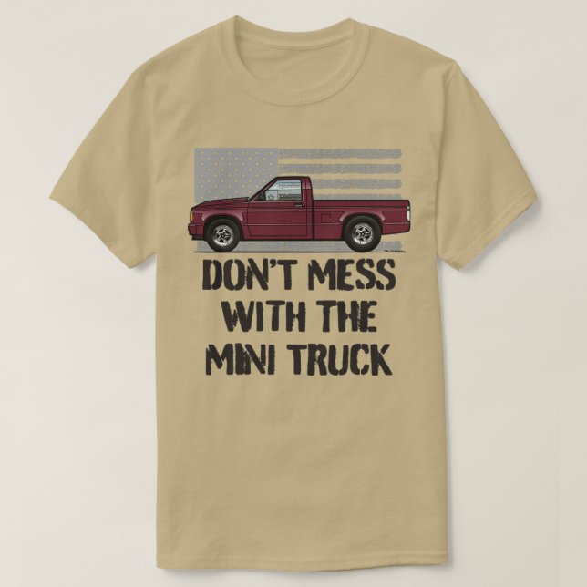Camiseta Dont Mess Maroon (Frente do Design)
