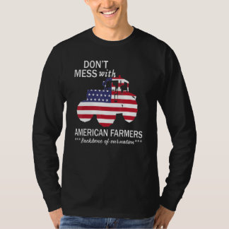 Camiseta Don't Mess With American Farmers