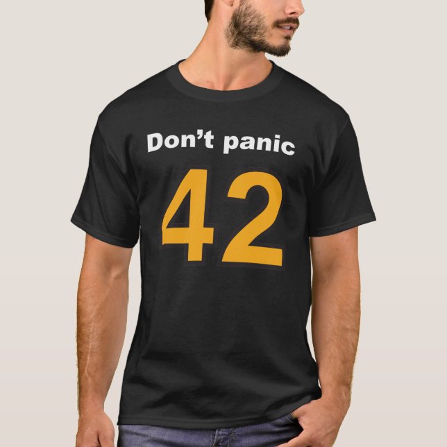 Camiseta Don't panic (Frente)