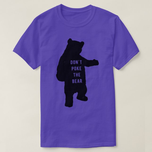 Camiseta Dont poke the bear  (Frente do Design)