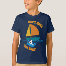 Camiseta Don't Rock the Boat - t-shirt jovem