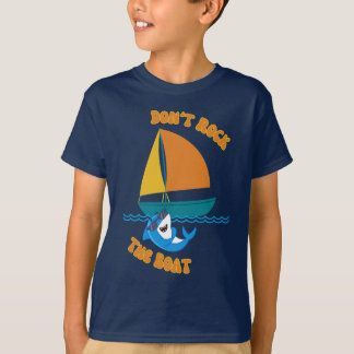 Camiseta Don't Rock the Boat - t-shirt jovem