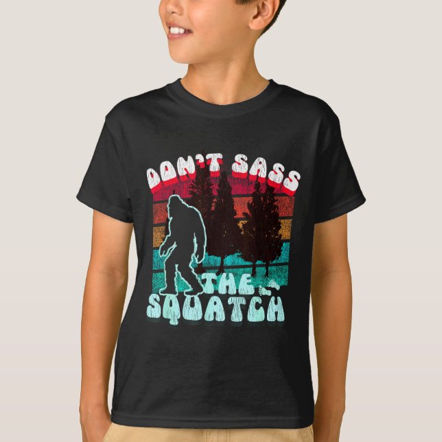 Camiseta Dont S The Squatch Funny Pun Joke  (Frente)