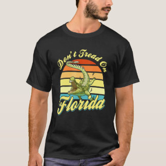 Camiseta Don't Tread On Florida Alligator  
