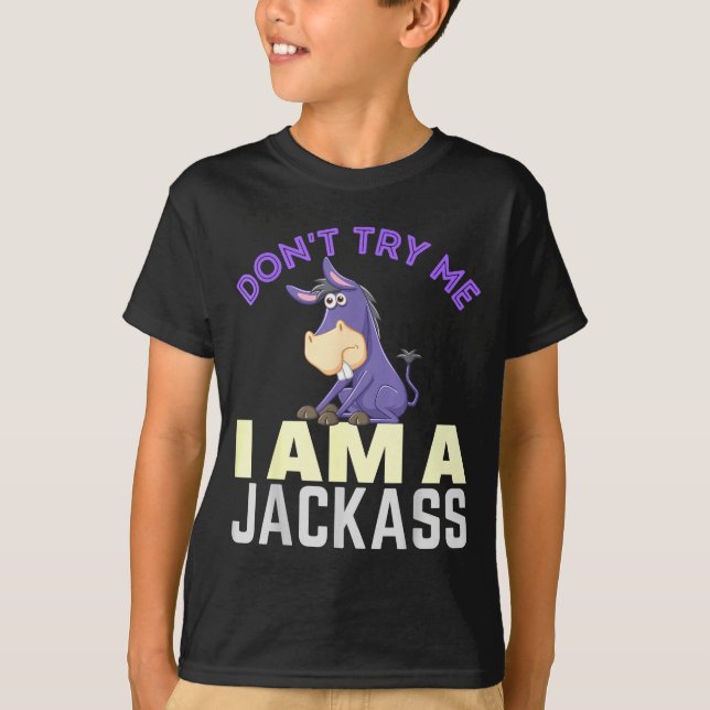 Camiseta Don't Try Me I Am A Jack Funny Halloween Costume  (Frente)