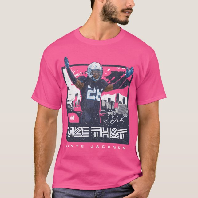 Camiseta Donte Jackson Carolina Eu Sou Como Aquela paisagem (Frente)