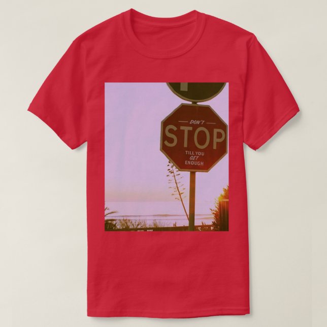 Camiseta DontStopTillGetEnough (Frente do Design)