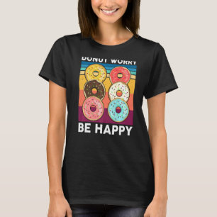 Camiseta Donu Rosquinha Preocupa-se em ser feliz vendedor d