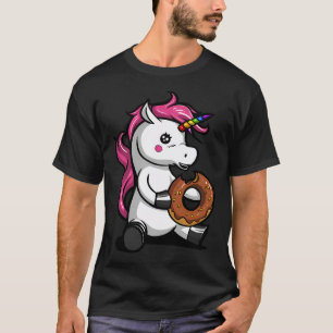 Camiseta Donut de Unicórnio Mágico