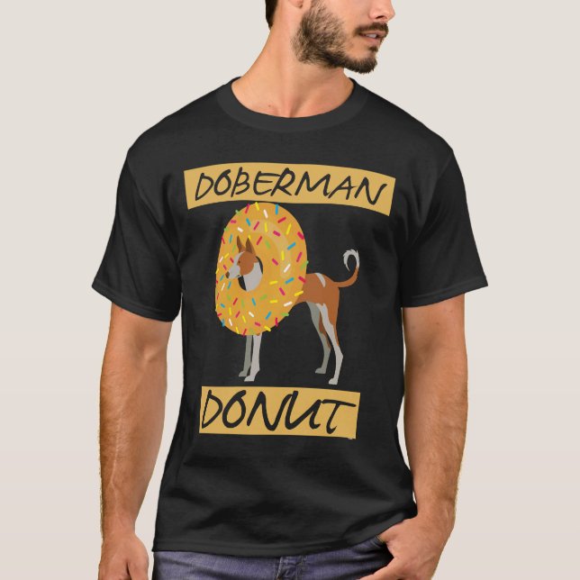 Camiseta Donut Doberman (Frente)