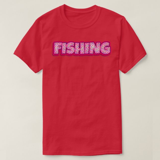 Camiseta Donut Fishing Baker Donuts Lover Baking Fisherman  (Frente do Design)