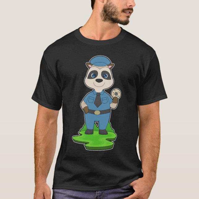 Camiseta Donut Polícia Oficial Suricata (Frente)