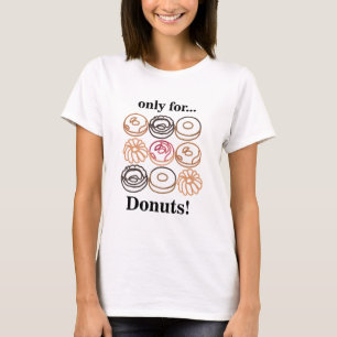 Camiseta Donut Rosquinha Doce Engraçado