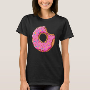 Camiseta Donut Rosquinha Fofa Homens Mulheres Roupas 2