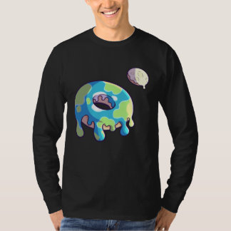 Camiseta Donut Space Party Shop Earth and Moon Frosted Sol