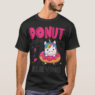 Camiseta Donut Unicórnio Trocadilho Unicórnios