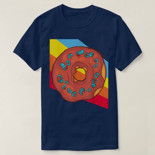 Camiseta Donuts Bake Bakery Baker Cake Food Delicious Sweet (Frente do Design)