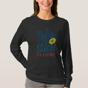 Camiseta Donuts de Ginásio Fizeram Este Corpo Metas de Trei