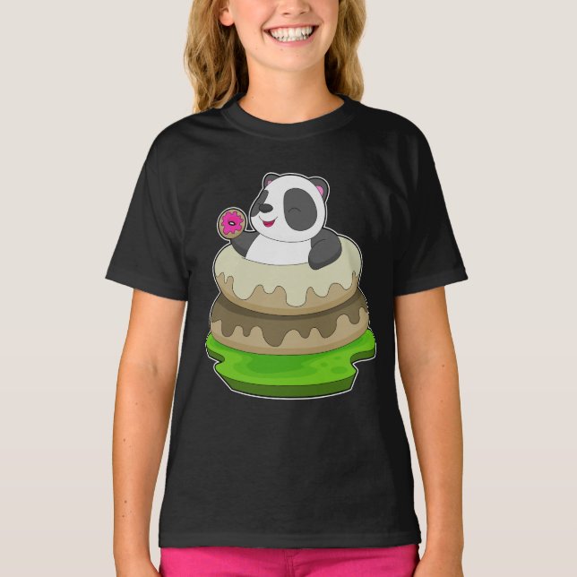 Camiseta Donuts de Panda (Frente)