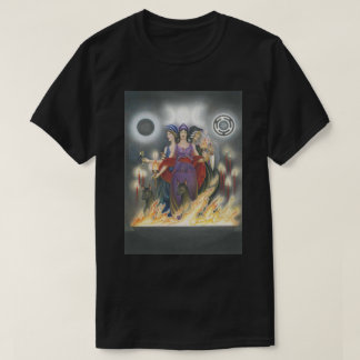 Camiseta Donzela, Mãe, Velha