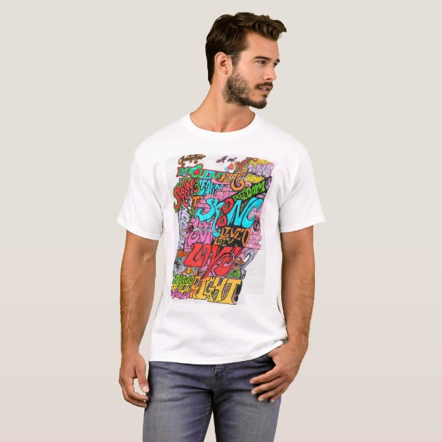 Camiseta doodle (Frente Completa)