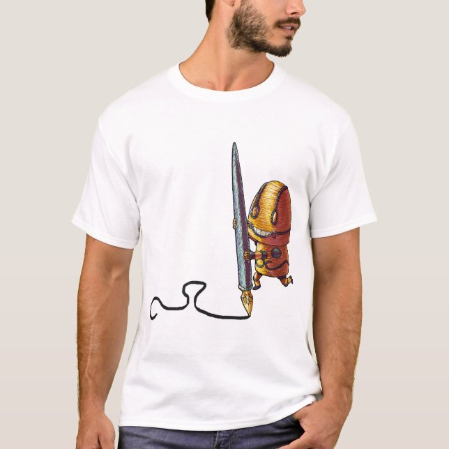 Camiseta Doodle de Micromajig (Frente)