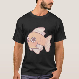 Camiseta Doodle de Peixe Dourado Goofy