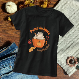 Camiseta Doodle de Pumpkin Spice Latte