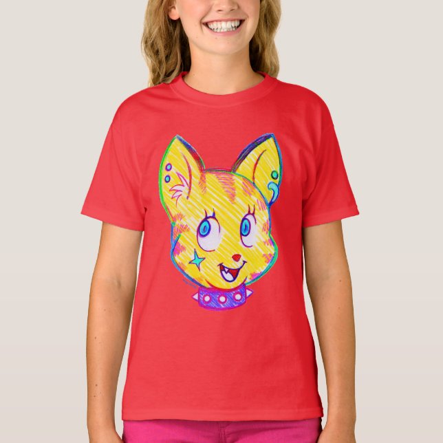 Camiseta Doodle Kitten Bratislava (Frente)